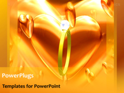 PowerPoint Template - Wedding Ring Background